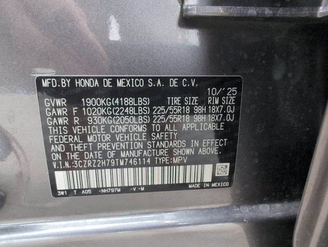 Certified 2026 Honda HR-V EX-L image 20