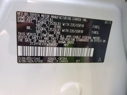 Used 2015 Toyota RAV4 Limited FWD image 56