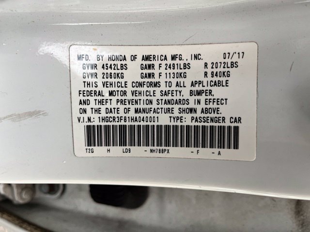 Used 2017 Honda Accord EX-L image 15