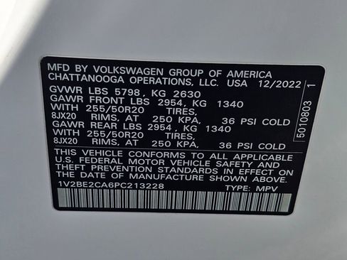 Certified 2023 Volkswagen Atlas Cross Sport SEL AWD/4WD image 31
