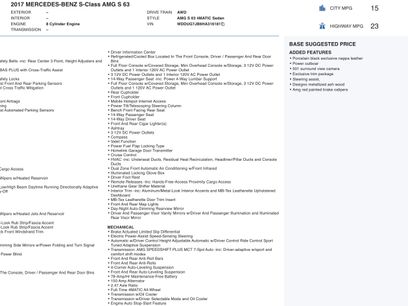 Used 2017 Mercedes-Benz S 63 AMG 4MATIC Sedan