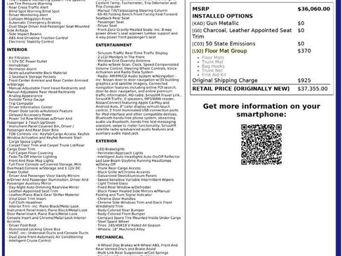 Used 2019 Nissan Maxima 3.5 SV w/ Floor Mat Group image 3