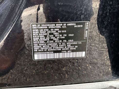 Used 2018 Volkswagen Atlas SE image 33