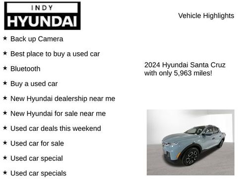 Used 2024 Hyundai Santa Cruz SEL w/ Activity Package image 8