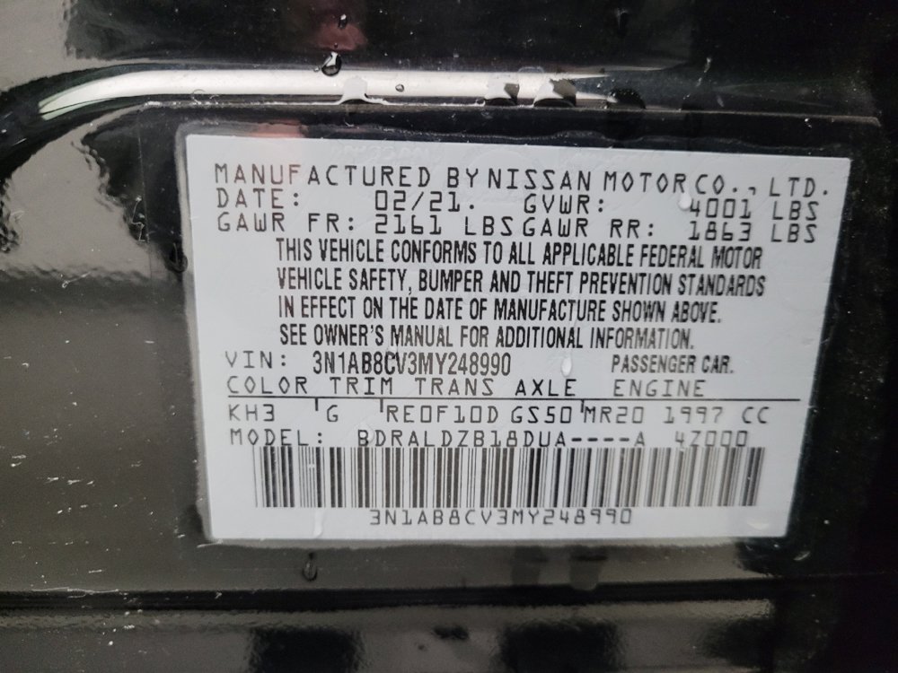 Used 2021 Nissan Sentra SV w/ Trunk Package FWD image 33