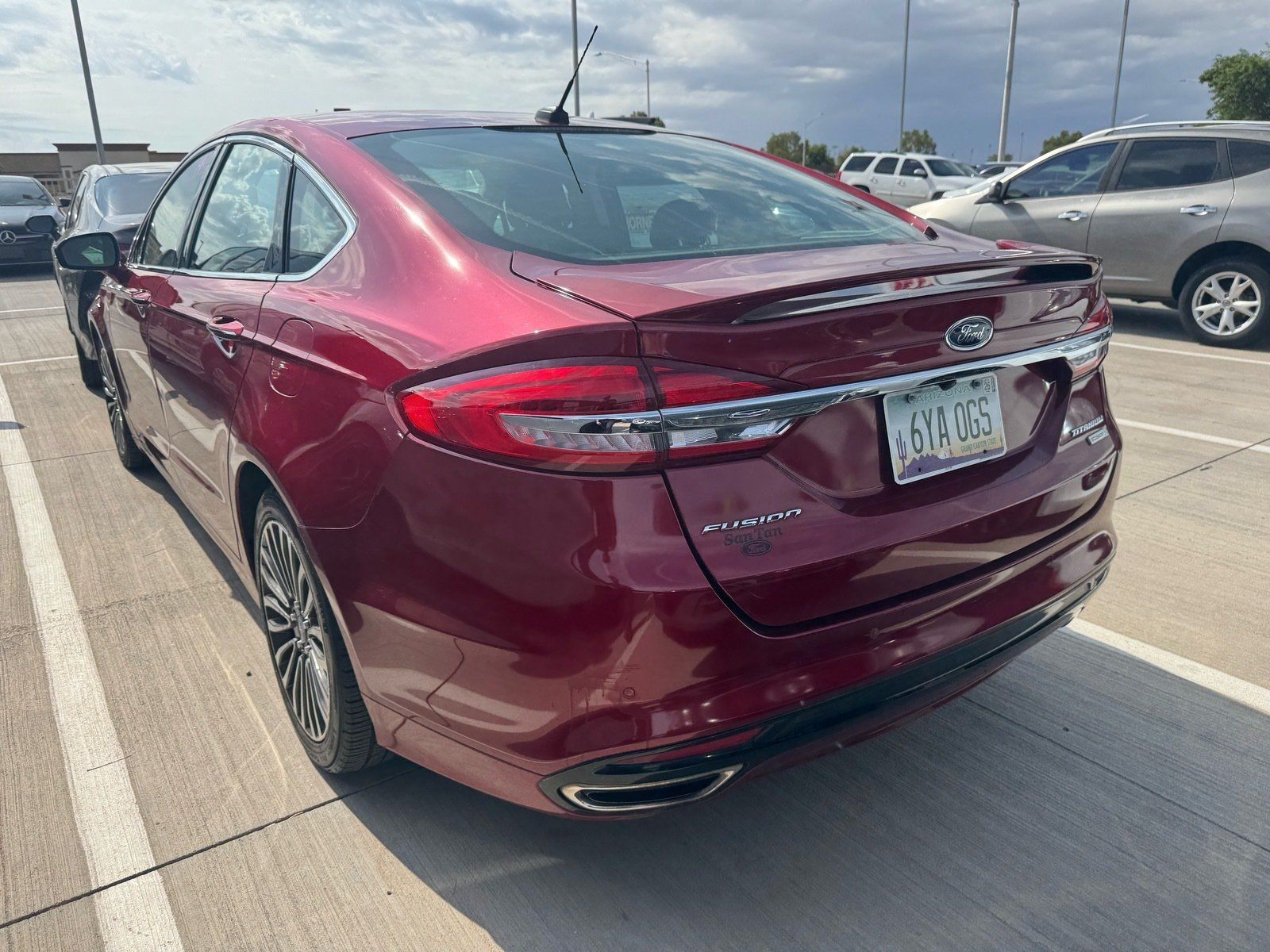 Used 2017 Ford Fusion Titanium FWD image 3