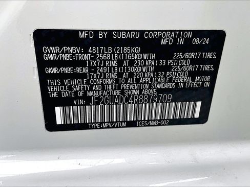 Used 2024 Subaru Crosstrek 2.0i Premium image 29