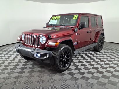 Used 2021 Jeep Wrangler Unlimited Sahara w/ Safety Group