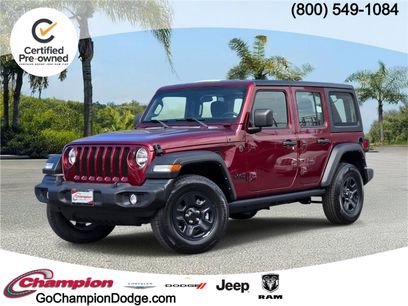 Used 2022 Jeep Wrangler Unlimited Sport