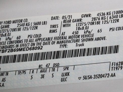 Certified 2021 Ford F250 XL w/ STX Appearance Package image 29