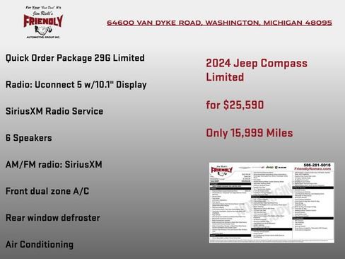 Used 2024 Jeep Compass Limited image 3