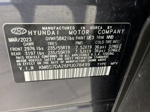 Used 2023 Hyundai Santa Fe Limited w/ Cargo Package AWD/4WD image 28