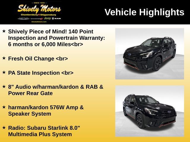 Used 2022 Subaru Forester Sport AWD/4WD image 6