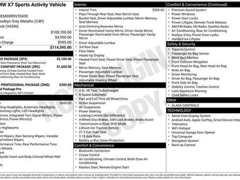 Used 2024 BMW X7 M60i w/ Executive Package image 26