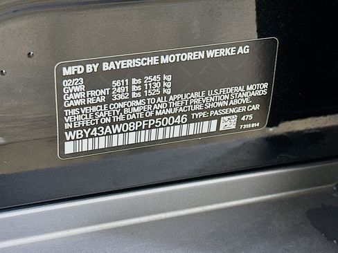 Used 2023 BMW i4 eDrive35 w/ Premium Package RWD image 12