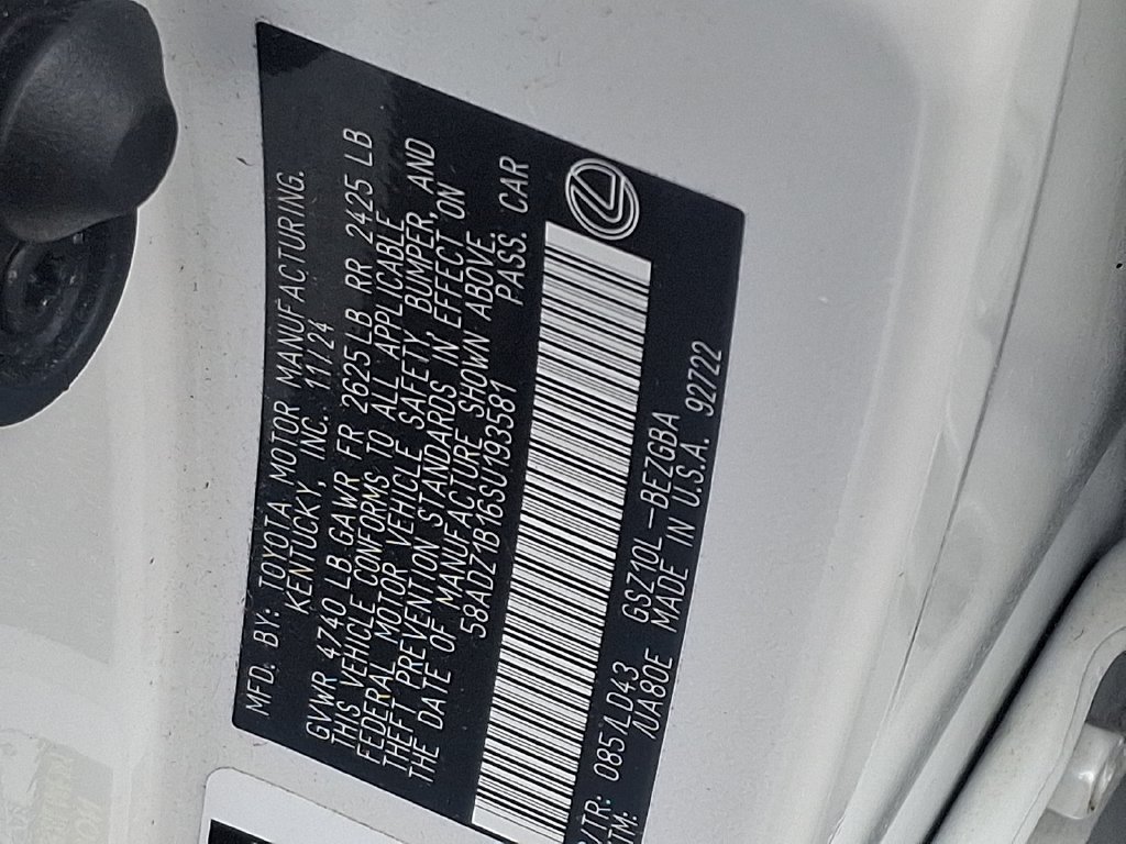 Certified 2025 Lexus ES 350 w/ Premium Package FWD image 27
