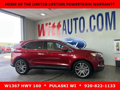 Used 2023 Ford Edge Titanium w/ Class II Trailer Tow Package AWD/4WD image 1