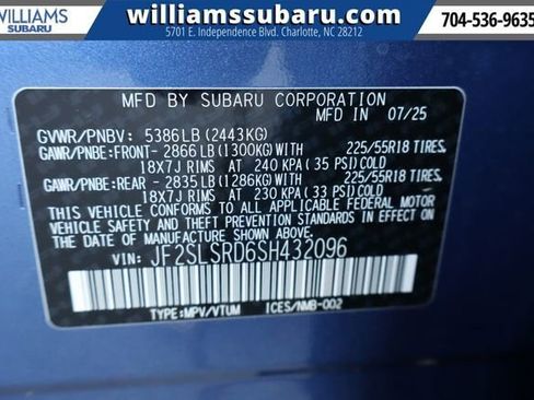 New 2025 Subaru Forester Limited image 25