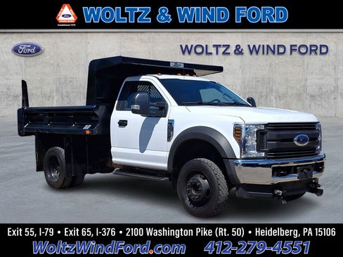 Used 2019 Ford F550 4x4 Regular Cab Super Duty w/ XL Value Package image 1