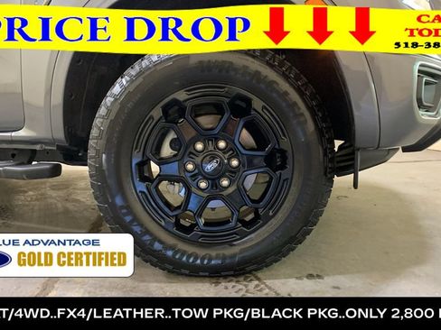 Certified 2025 Ford Ranger Lariat w/ FX4 Off-Road Package AWD/4WD image 9