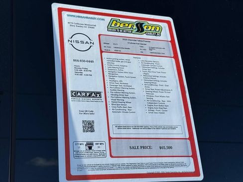 Used 2025 Chevrolet Tahoe Premier RWD image 27