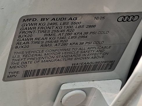 Certified 2025 Audi Q5 Premium Plus AWD/4WD image 29