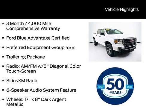 Used 2022 GMC Canyon AT4 w/ Trailering Package image 6