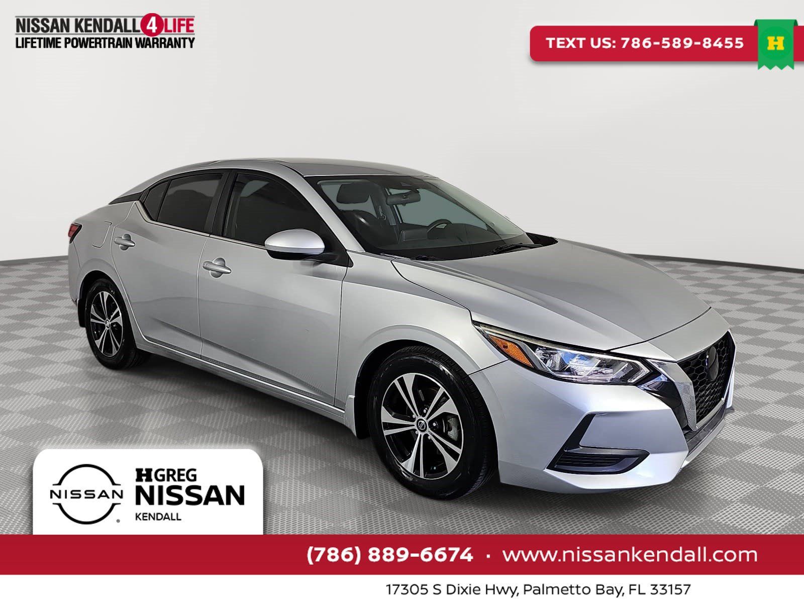 Used 2021 Nissan Sentra SV FWD image 1