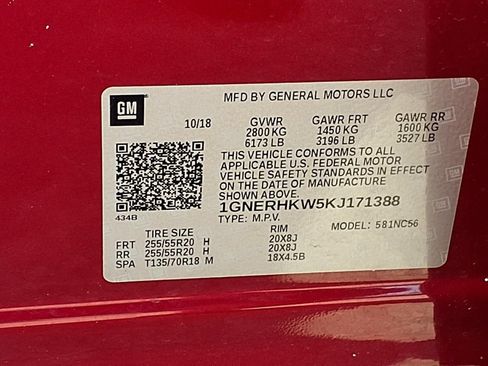 Used 2019 Chevrolet Traverse LT w/ LT Premium Package FWD image 14