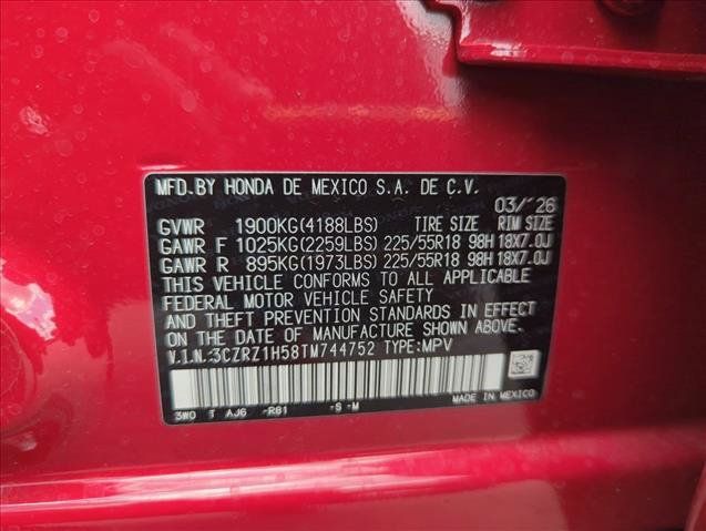 Certified 2026 Honda HR-V Sport image 27