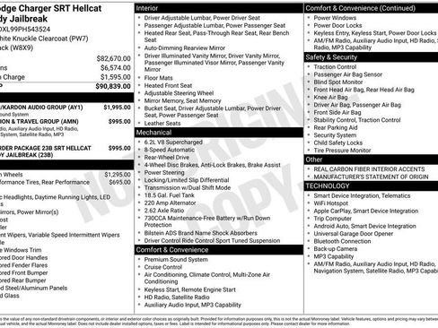 Used 2023 Dodge Charger SRT Hellcat w/ Harman/Kardon Audio Group image 49