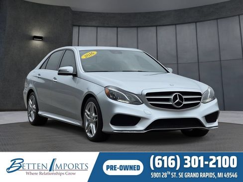 Certified 2016 Mercedes-Benz E 350 4MATIC Sedan image 1
