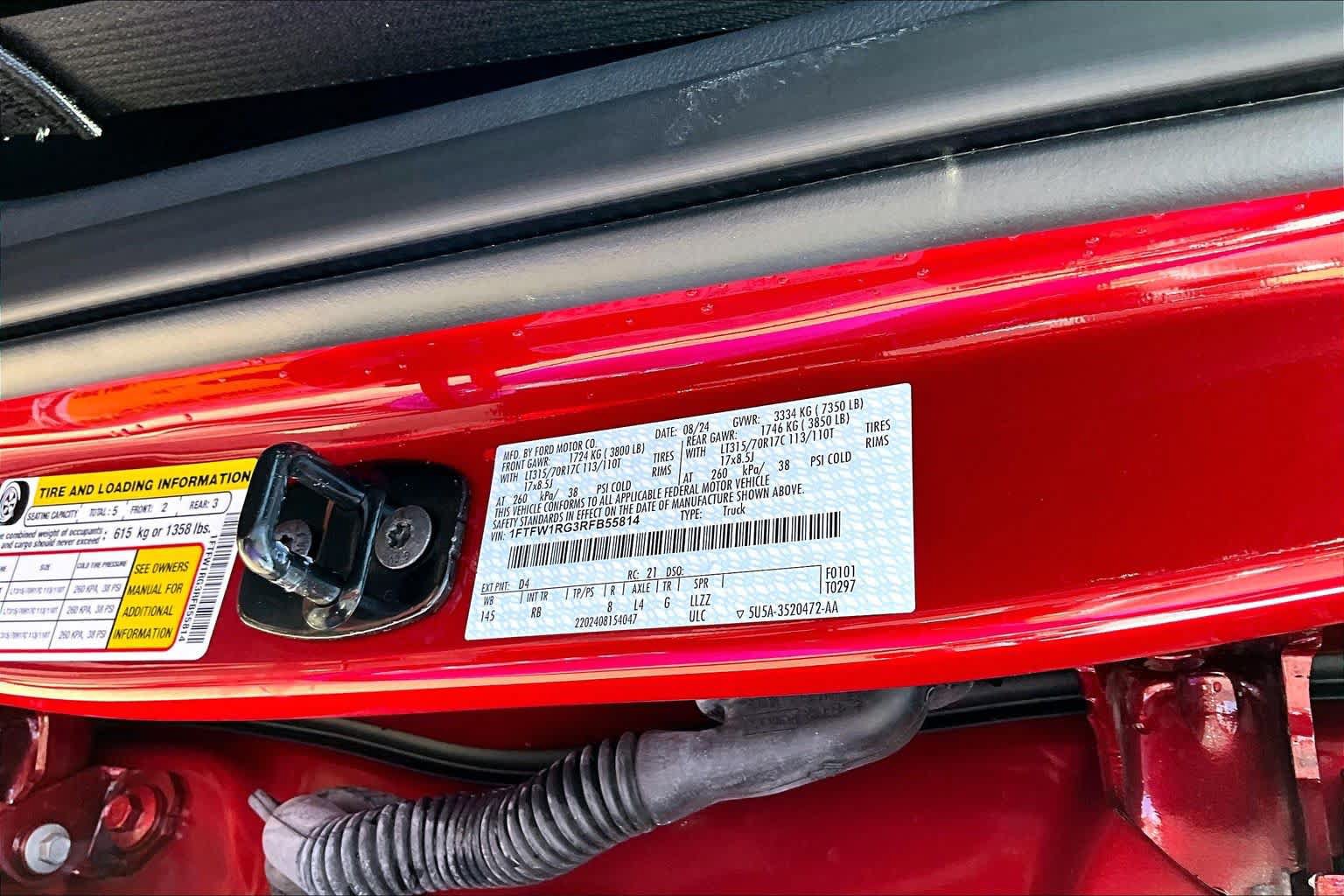 Used 2024 Ford F150 Raptor AWD/4WD image 32