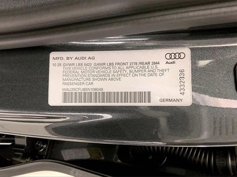 New 2025 Audi S5 Premium Plus image 14