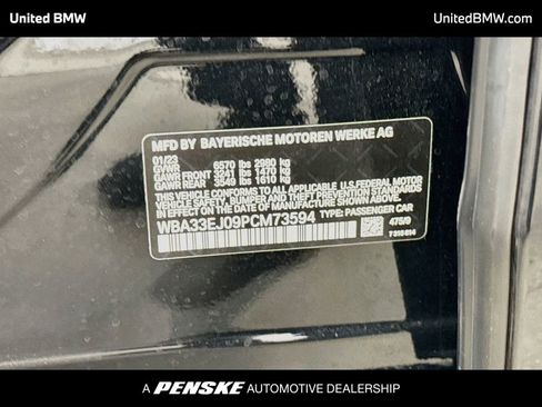 Used 2023 BMW 760i xDrive AWD/4WD image 15