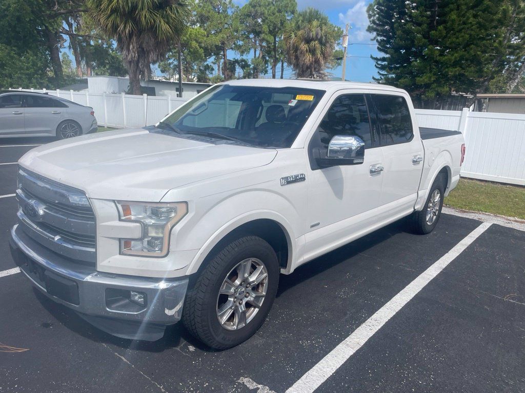 Used 2015 Ford F150 Lariat w/ Equipment Group 502A Luxury RWD image 1