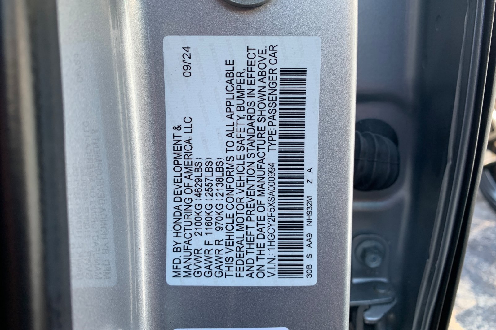 Certified 2025 Honda Accord Sport image 33