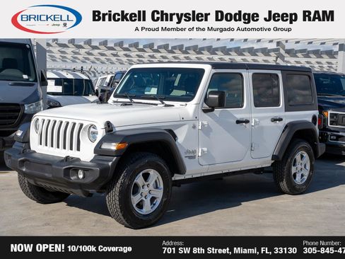 Used 2020 Jeep Wrangler Unlimited Sport S image 1