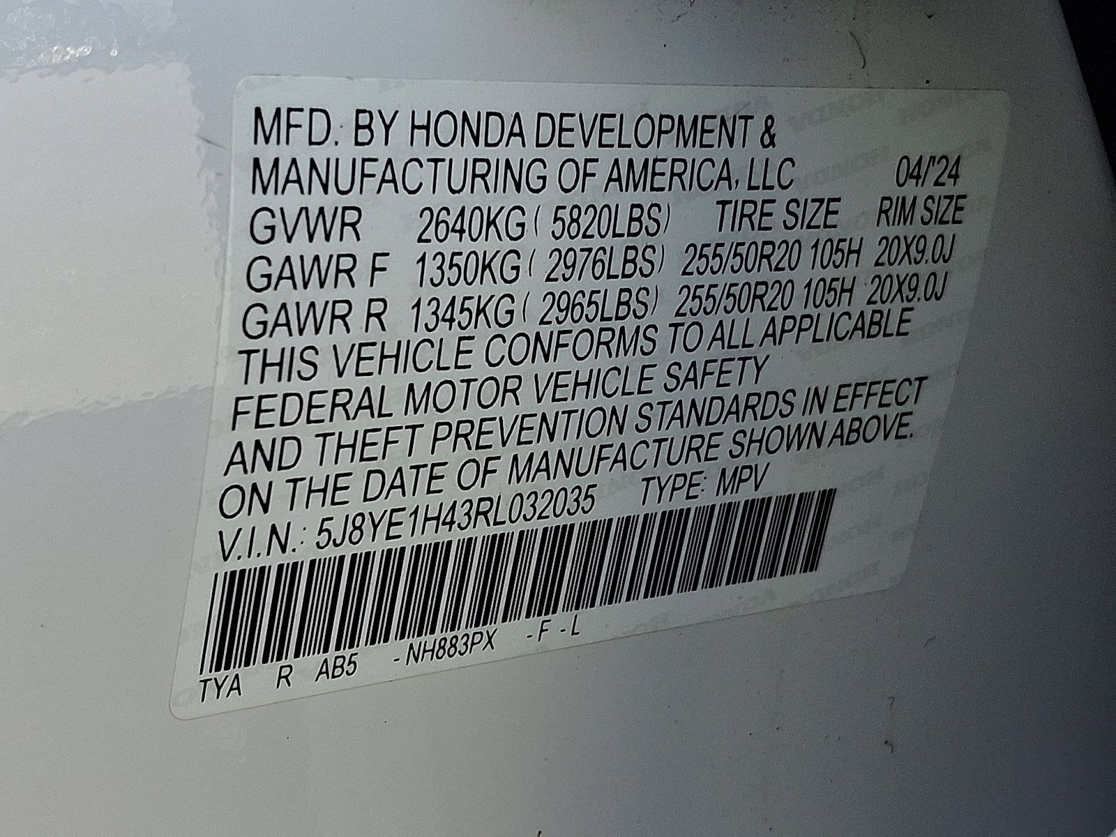 Certified 2024 Acura MDX w/ Technology Package AWD/4WD image 27