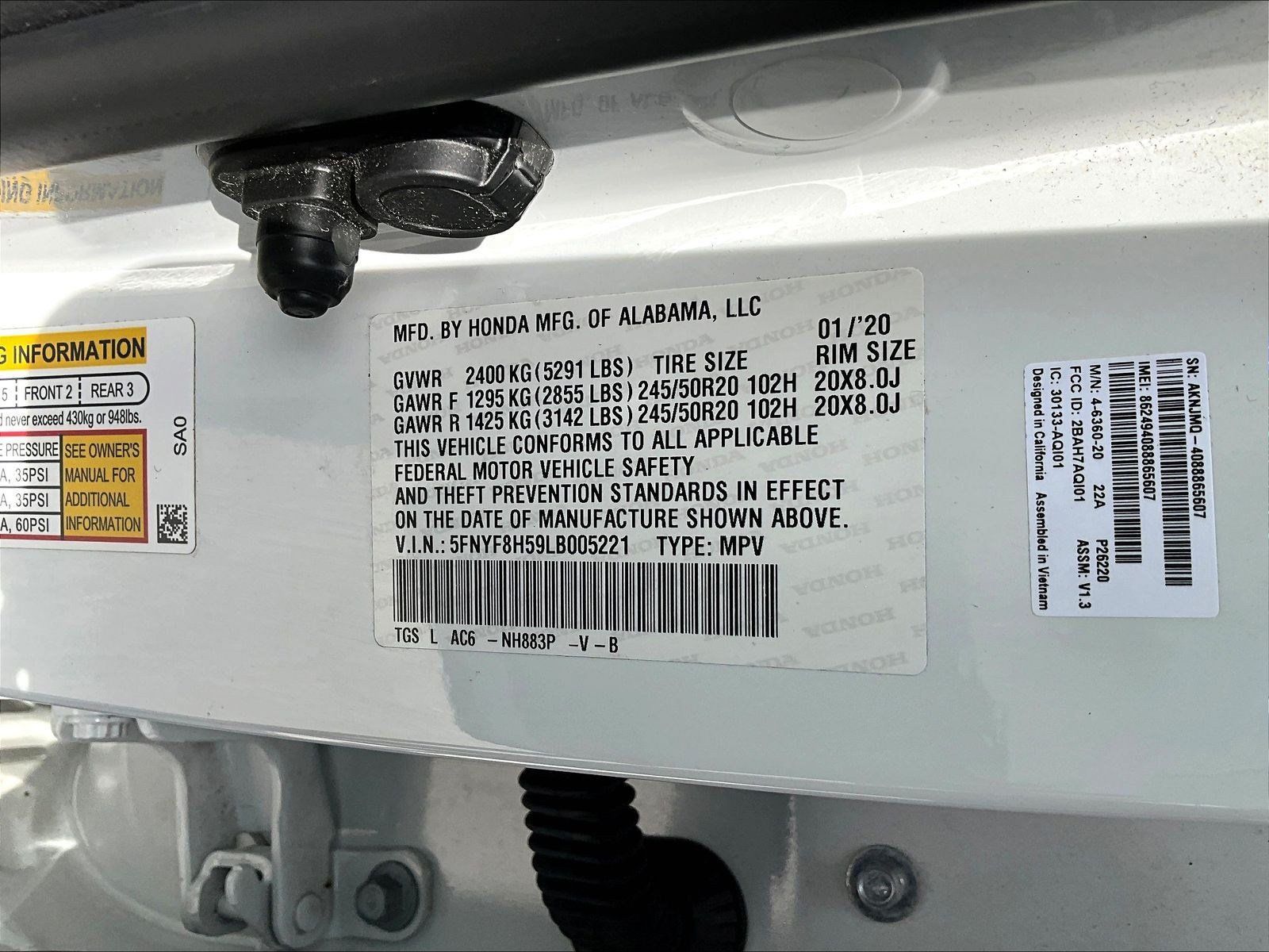 Used 2020 Honda Passport EX-L image 18