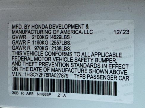 Used 2024 Honda Accord Sport image 29