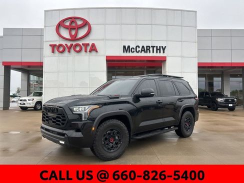 Used 2025 Toyota Sequoia TRD Pro w/ Tow Technology Package AWD/4WD image 1