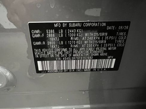 New 2026 Subaru Forester Touring AWD/4WD image 31