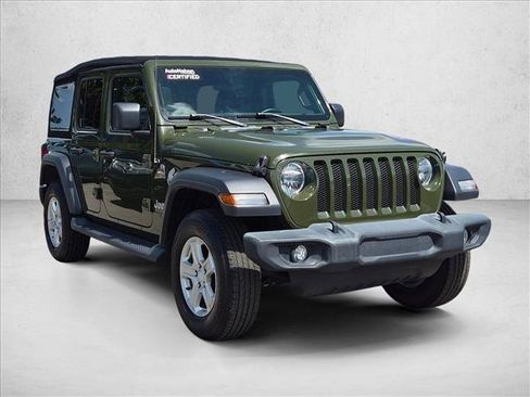Used 2021 Jeep Wrangler Unlimited Sport AWD/4WD image 3