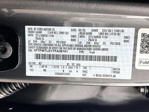 New 2026 Ford F150 Platinum image 13