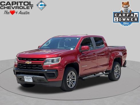 Used 2021 Chevrolet Colorado W/T w/ Custom Special Edition RWD image 1
