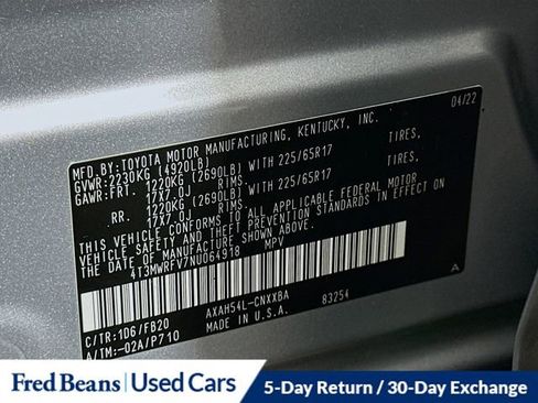 Used 2022 Toyota RAV4 LE image 32