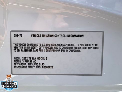 Used 2022 Tesla Model 3 Performance AWD/4WD image 13