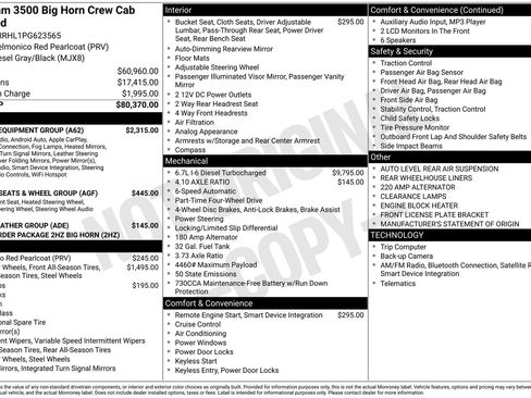 Used 2023 RAM 3500 Big Horn w/ Level 1 Equipment Group image 8