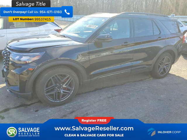 Used 2025 Ford Explorer ST w/ Sun And Sound Package AWD/4WD image 1